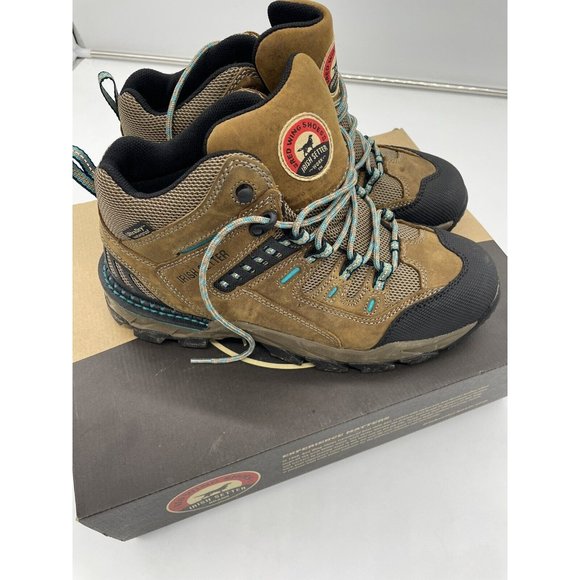 WOMENS Red Wing Irish‎ Setter Two Harbors Safety Toe 83204 Work Hiker Boots 9.5 - Picture 3 of 9